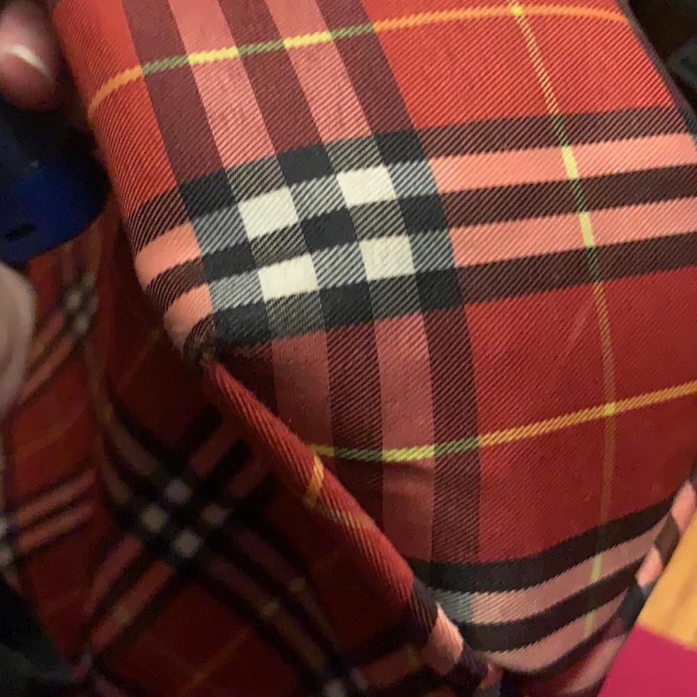 Burberry London check tote red - Picture 5 of 11